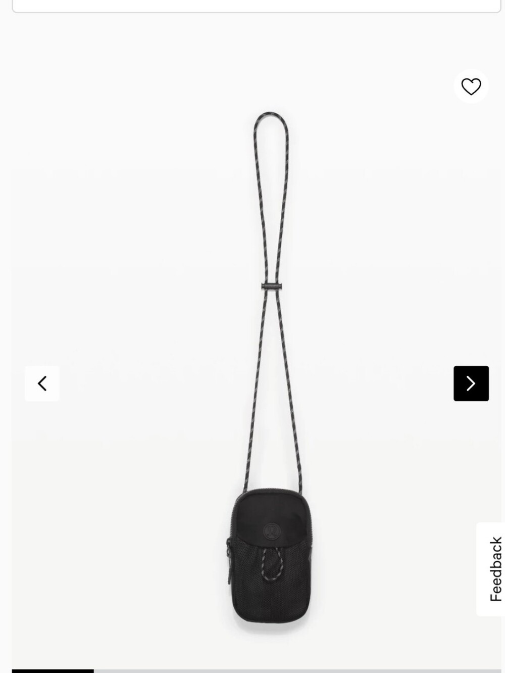 LULULEMON | Take it On Crossbody Pouch black